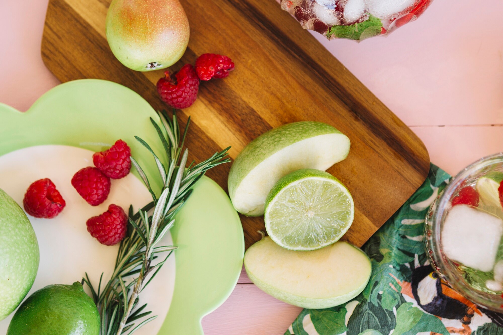 Ingredientes frescos y balance